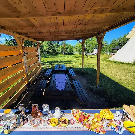 Teepee Camp Lounky Кемпинг