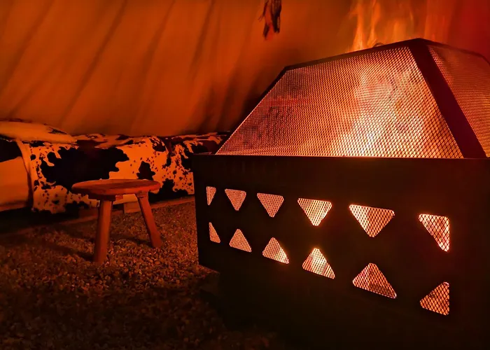 Teepee Camp Lounky Campingplatz Chodouny